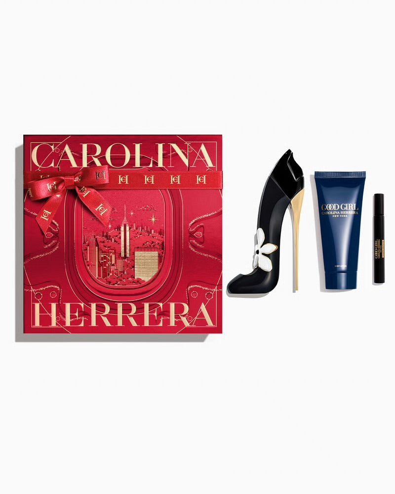 Good Girl Jasmine Absolute CAROLINA HERRERA GIFT SET 80ml EDP,100ml Body Lotion and 10ml