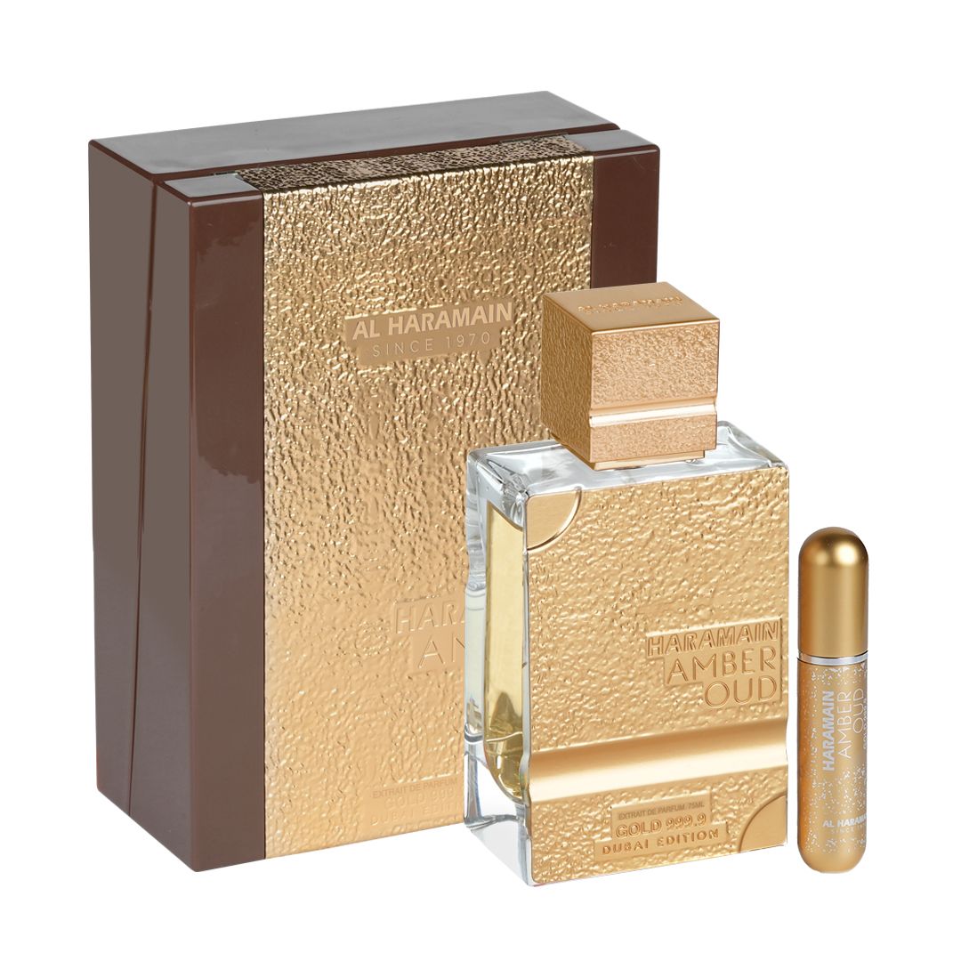 HARAMAIN AMBER OUD GOLD 999.9 75ML EXTRAIT DE PARFUM