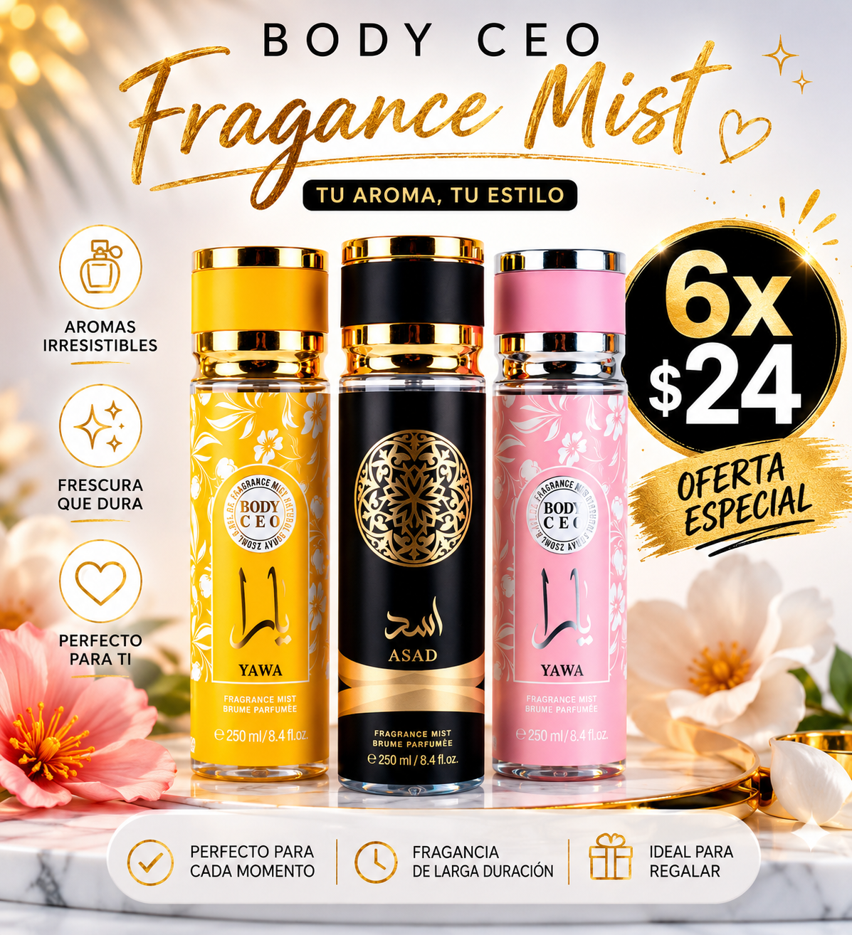 6x$24 FRAGANCE MIST