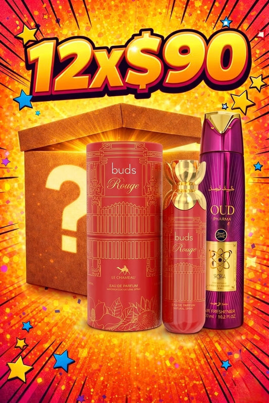 12x$90 WOMEN 6 PERFUMES +6 ROOM SPRAY