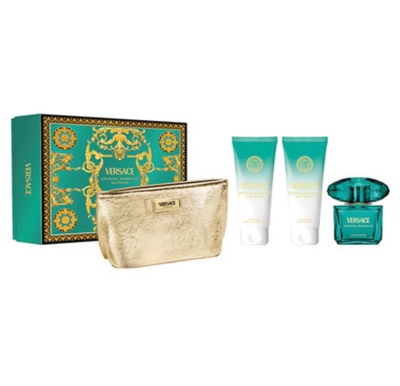 VERSACE CRYSTAL EMERALD GIFT SET