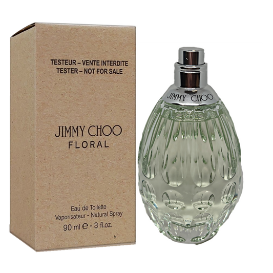 JIMMY CHOO FLORAL EDT TESTER(CAJA BLANCA)90 ML