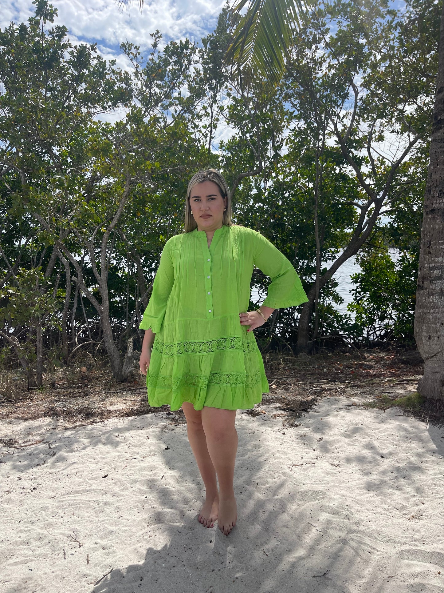 Vestido verde 1