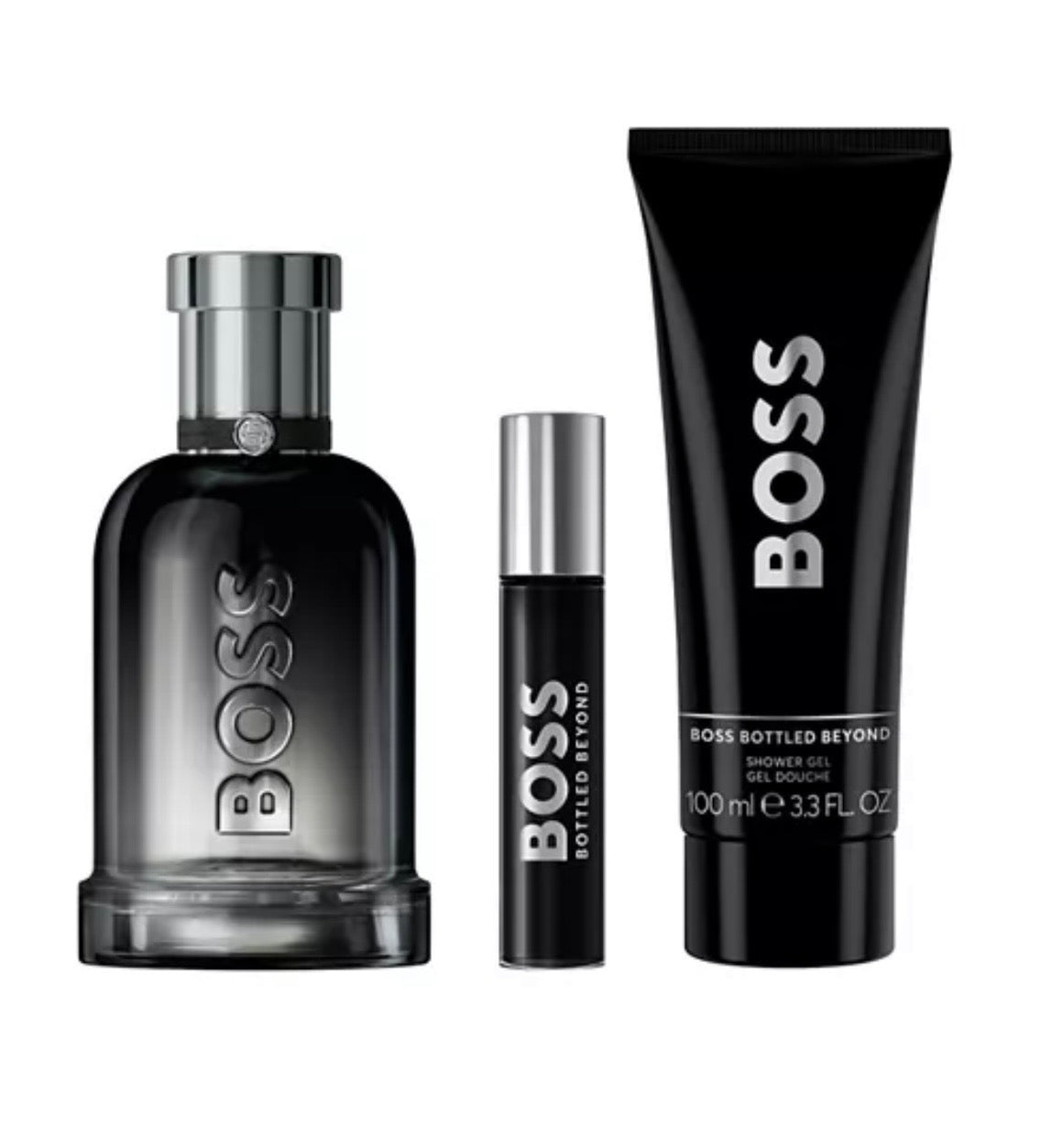 BOSS BOTTLED BEYOND SET 3 PIEZAS 100ML EDP