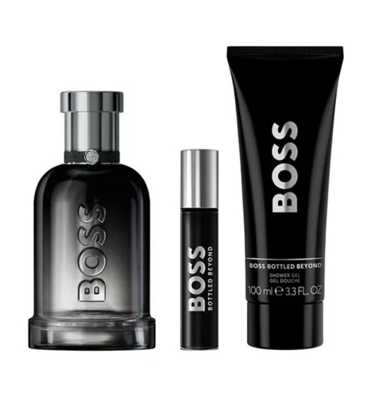 BOSS BOTTLED BEYOND SET 3 PIEZAS 100ML EDP