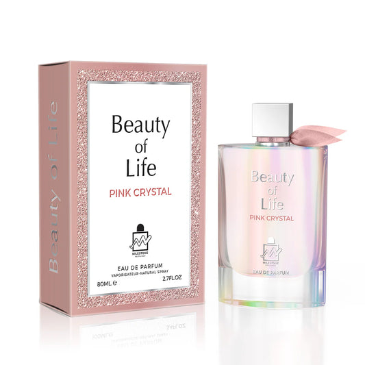 Beauty Of Life Pink Crystal