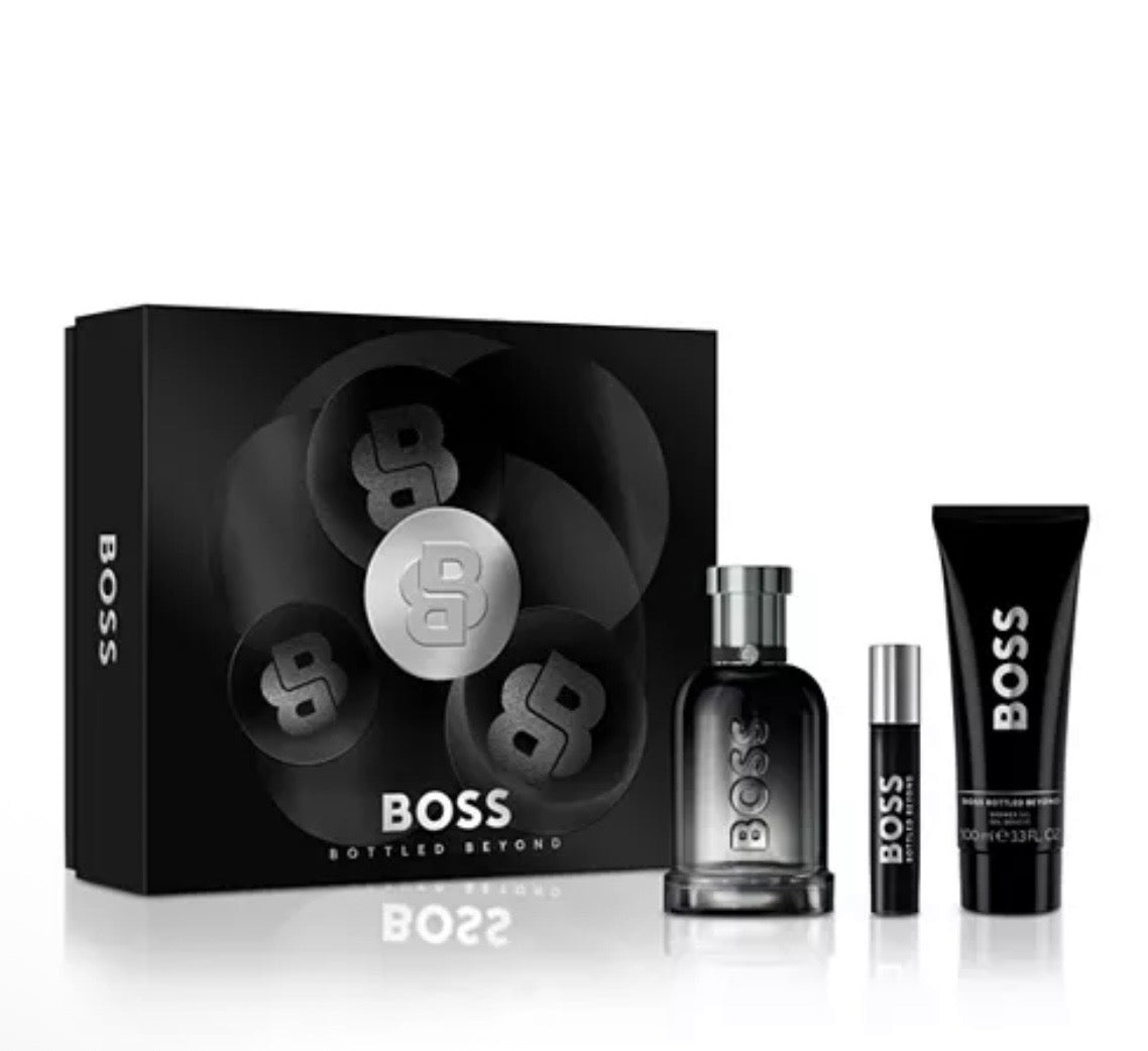 BOSS BOTTLED BEYOND SET 3 PIEZAS 100ML EDP