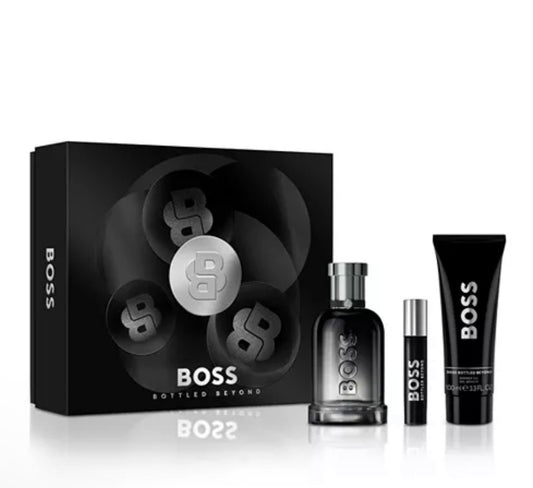BOSS BOTTLED BEYOND SET 3 PIEZAS 100ML EDP