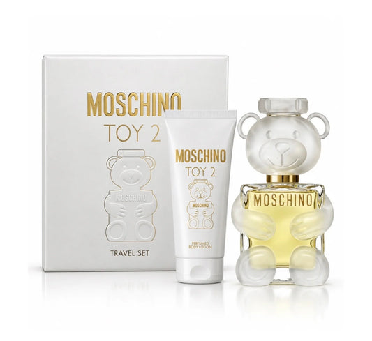 MOSCHINO TOY 2 TRAVEL SET EDP 100ML + BODY LOTION 100ML